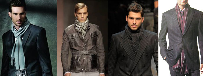 How to wear scarves without looking like an emo kid