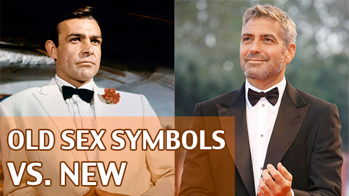 Old Fashioned Sex Symbols Vs Modern Male Stars What S The Difference