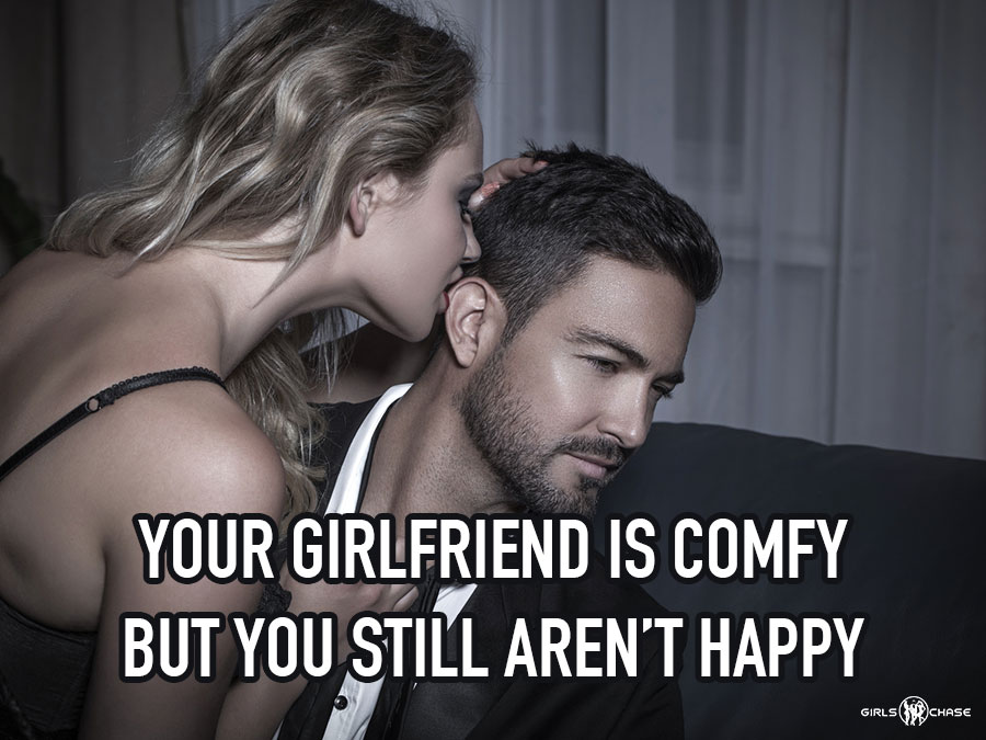 comfy relationship unhappy