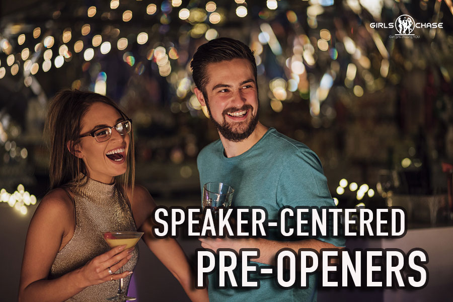 speaker-centered pre-openers