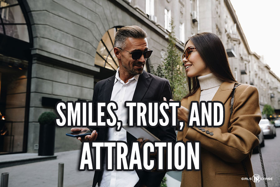 smile and attraction