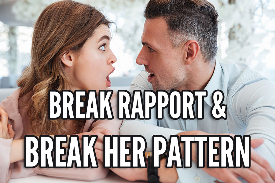 rapport-breaking pattern interrupts