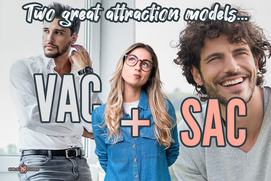 VAC vs. SAC attraction models in seduction