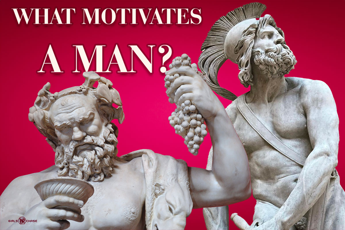 what motivates a man: pleasure or victory?