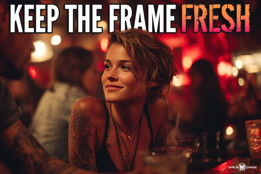 keep the frame fresh