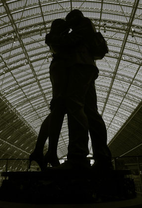 girl with boyfriend