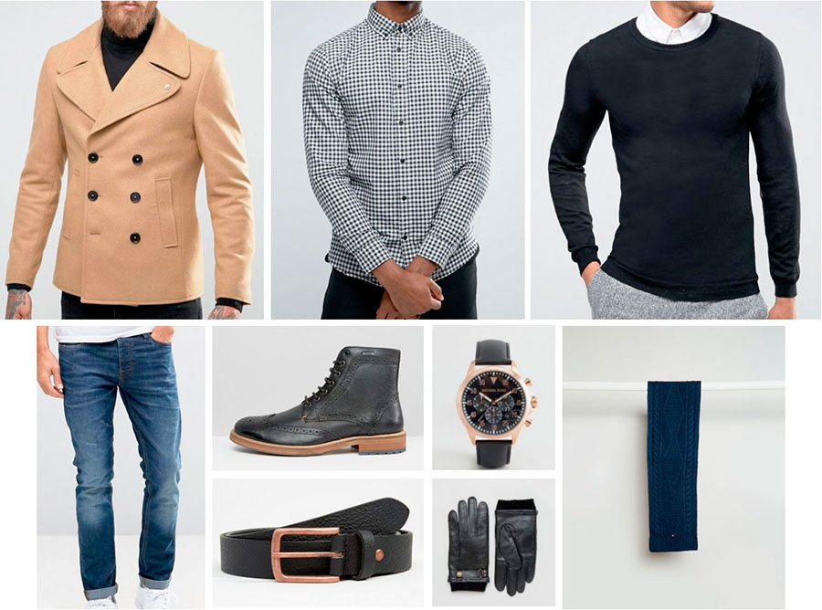 smart casual men winter