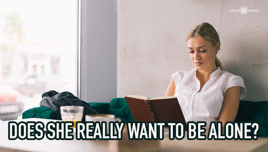 girl eating alone