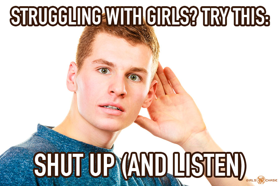 shut up and listen