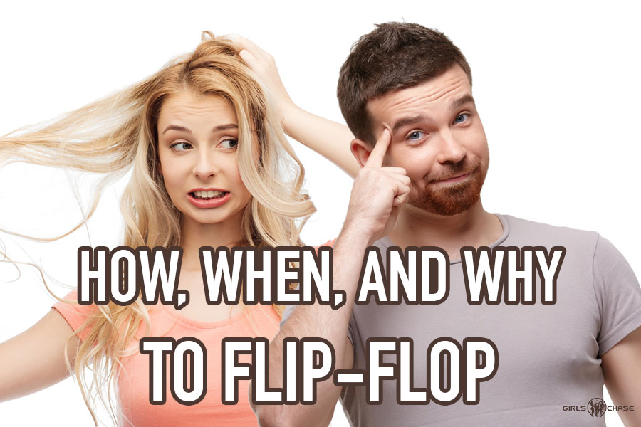 okay to flip-flop