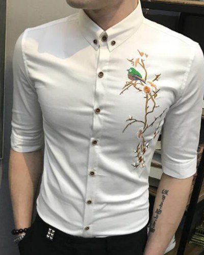 shirt with flower