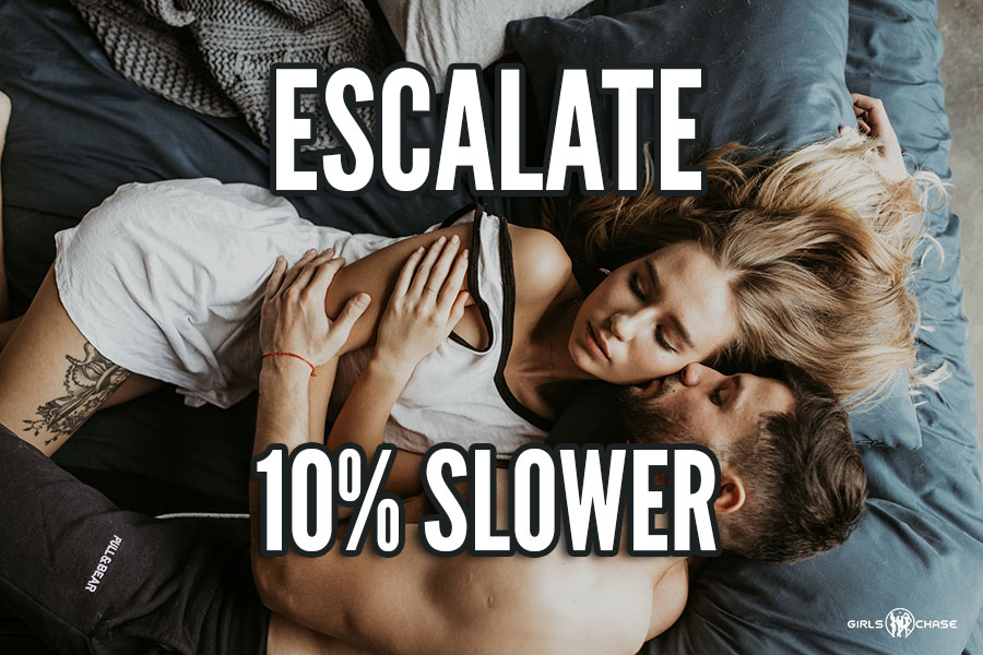 escalate 10% slower