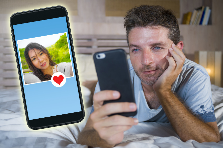 15% of American adults use online dating sites or mob…