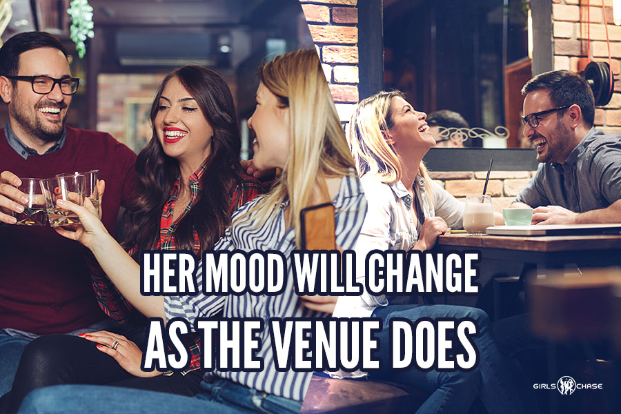 venue mood transitions