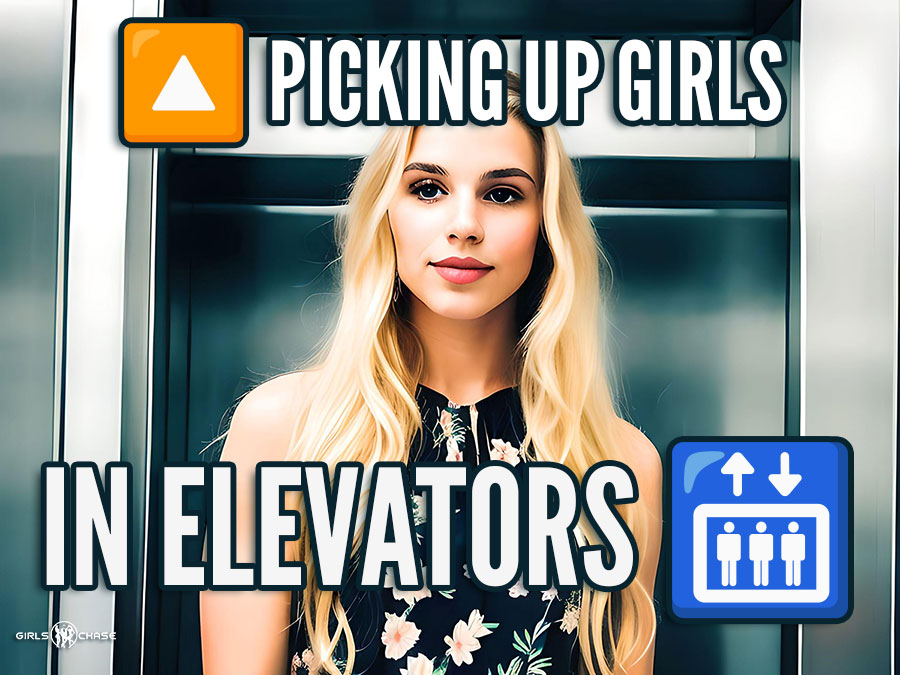 how to pick up a girl in an elevator