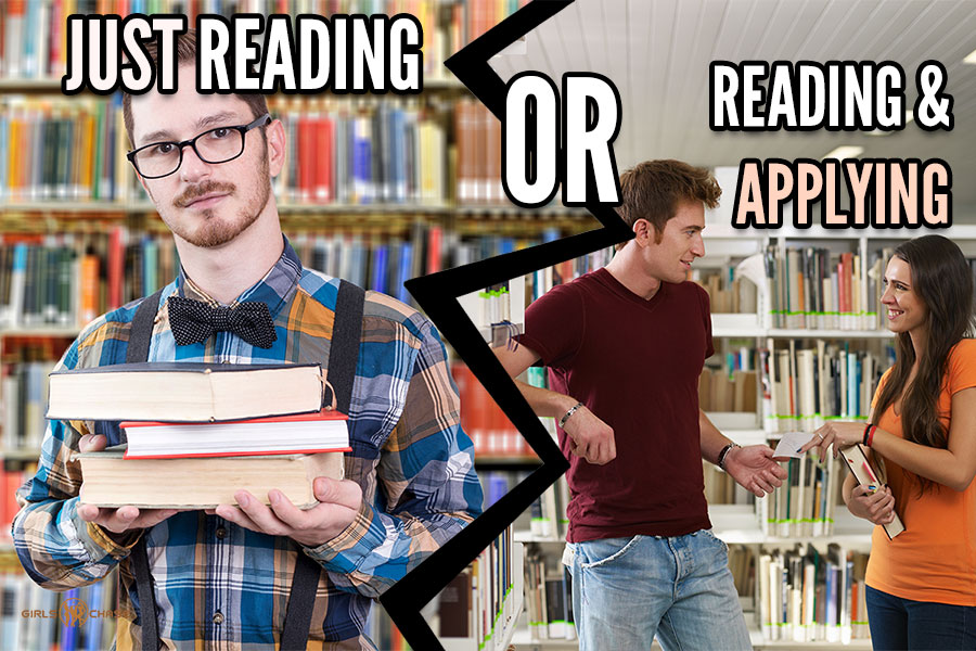 reading vs. applying