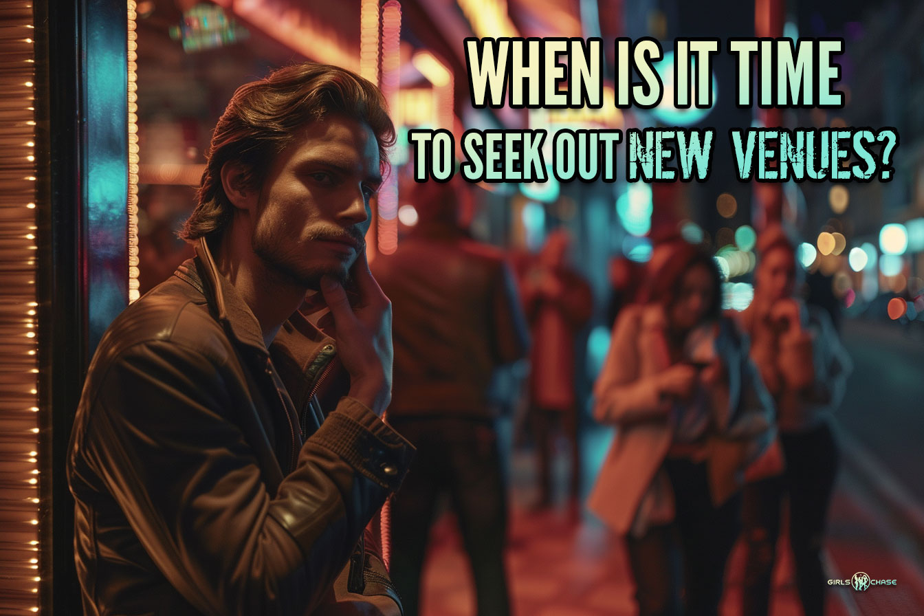 when to try new venues to meet girls