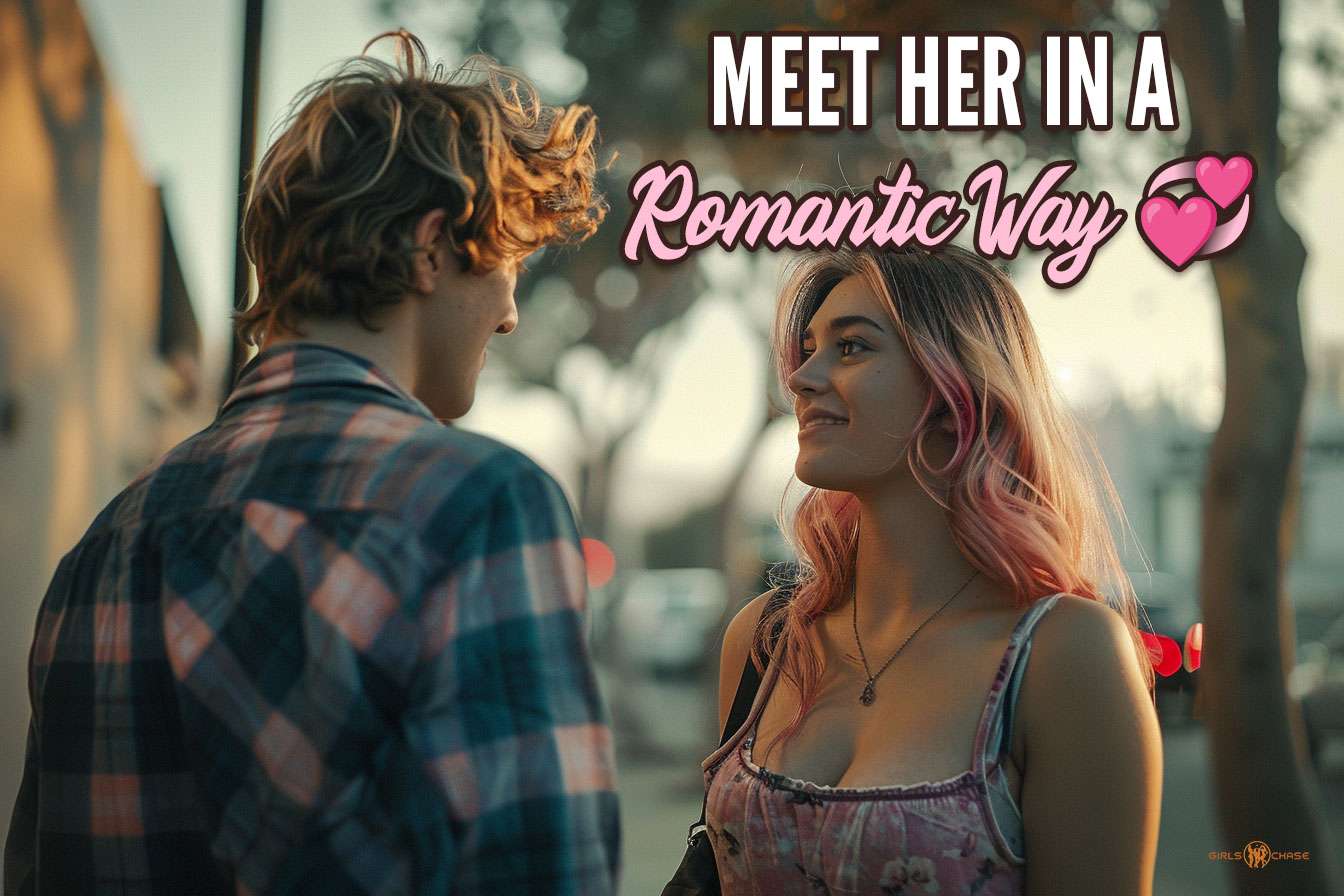 meet her in a romantic way