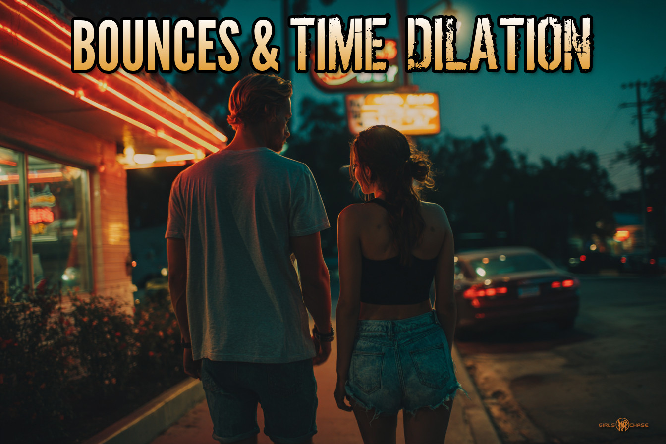 bounces and time dilation