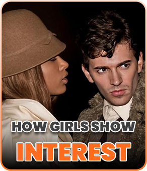 how girls show interest
