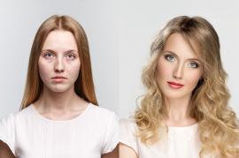 natural beauty vs. makeup