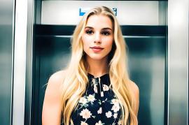 how to pick up a girl in an elevator