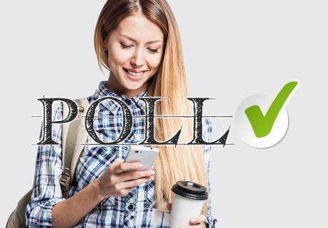 how to text poll
