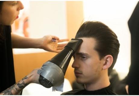 men's hair styling