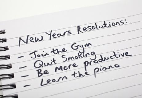 new years resolutions