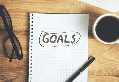 write down your goals