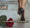 she doesn't need to know your name
